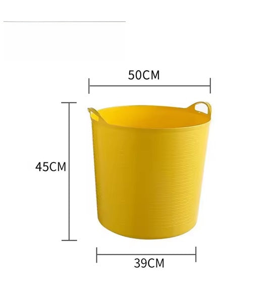 Curvear Children's Bath Tub Bath Tub, Large Children, Baby Baby Bath Tub Can Sit on The Hand Height Insulation Bath Bucket.
