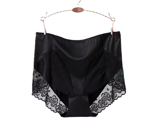 Curvear Sexy Lace Panties for women High waist Seamless Soft briefs Cotton crotch Summer lady's Elastic underpants .