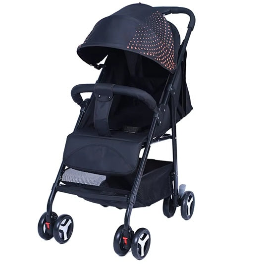 CURVEAR®️Portable One-Hand Folding Baby Stroller, Power Push Model, Lightweight, for 0-3 Years, New Hot Mom Stroller, Compact, Travel-Friendly, Comfortable, Stylish Design.