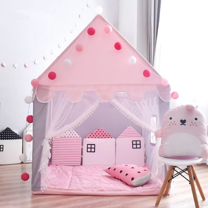 Curvear Indoor Play Game Tent House for Kids - Fun and Cozy Playhouse for Children’s Room"