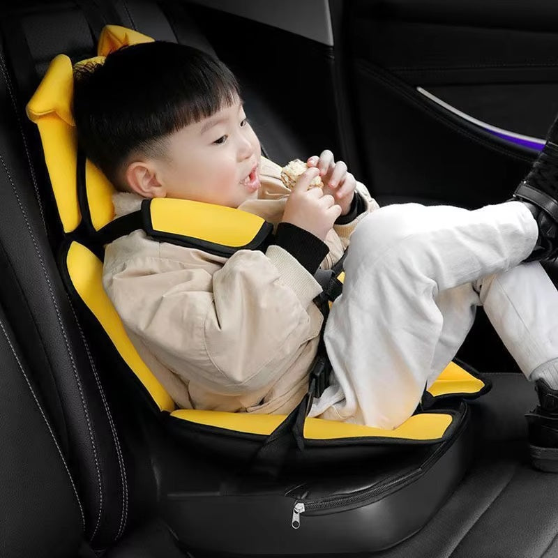 Portable Children’s Safety Seat Cushion for Kids 1-12Y, Thickened Breathable Booster Pad, Soft Mat for Toddler Protection