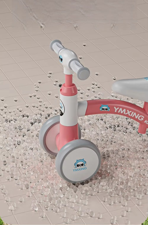 Curvear Baby Balance Bike Toddler Balance Bike Toys for 1 Year Old Boys Girls Birthday Gifts, Ride On Toys for Toddlers 12-36 Month Boys Girls, Baby Walker No Pedal with 4 Wheels.