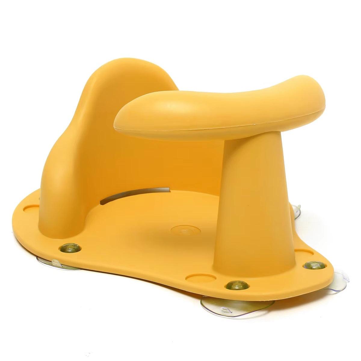 CURVEAR Tub Seat Baby Bathtub Pad Mat Chair Safety Security Anti Slip Baby Care Children Bathing Seat Washing Toys Bathroom Accessories