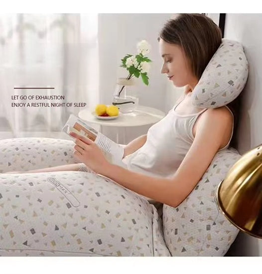 Pillow protection for pregnant women sleeping on the waist side, multi-functional U-shaped full-body pillow, washable pregnancy