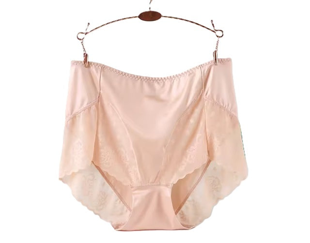 Curvear Sexy Lace Panties for women High waist Seamless Soft briefs Cotton crotch Summer lady's Elastic underpants .