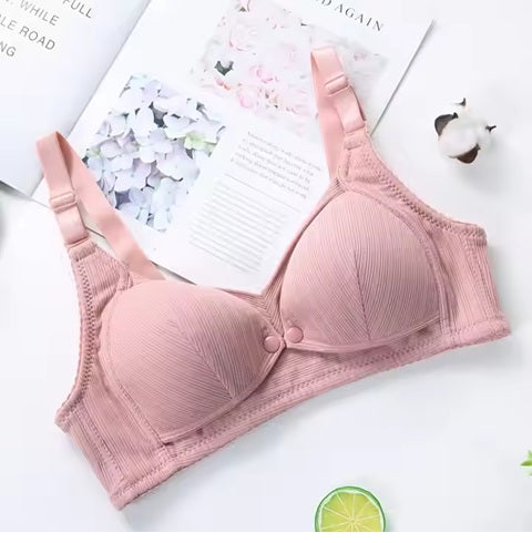 Curvear Seamless Nursing Bra Motherhood Maternity Bra Breathable Pregnant Women Breastfeeding Bra.