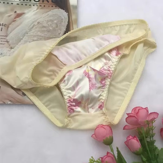 Curvear ladies cotton underwear Plus Size New Women's panties Large size Printed Mummy Knickers.