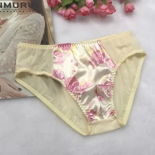 Curvear ladies cotton underwear Plus Size New Women's panties Large size Printed Mummy Knickers.