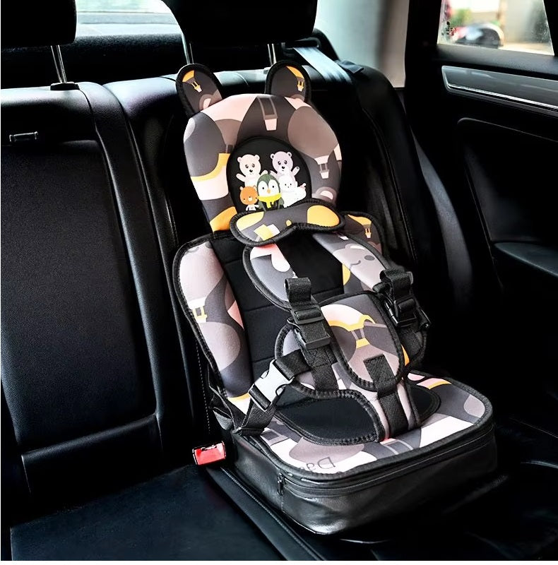 Portable Children’s Safety Seat Cushion for Kids 1-12Y, Thickened Breathable Booster Pad, Soft Mat for Toddler Protection