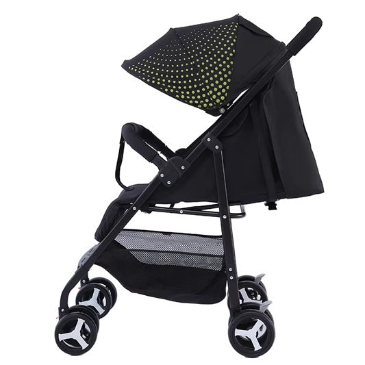 CURVEAR®️Portable One-Hand Folding Baby Stroller, Power Push Model, Lightweight, for 0-3 Years, New Hot Mom Stroller, Compact, Travel-Friendly, Comfortable, Stylish Design.