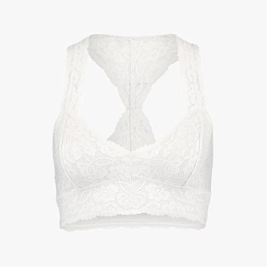 Curvear Ladies French Style Lace Bralette Sexy Bra Women Seamless Bras Underwear Wire Free Unlined Lingerie Solid Thin Brassiere 30A-40C.