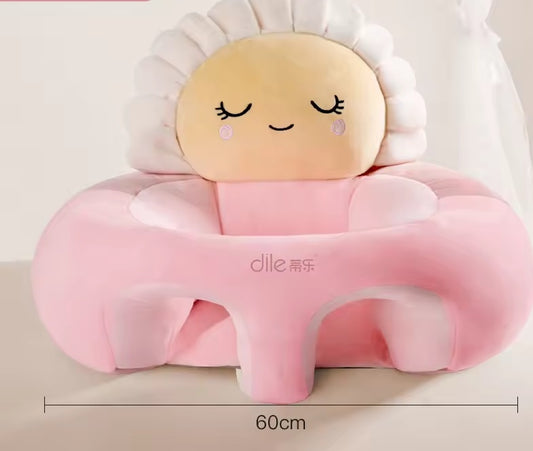 CURVEAR Baby Infant Dining Chair Practice Learning to Sit without Hurting Spine Drop-Resistant Training Seat Sofa