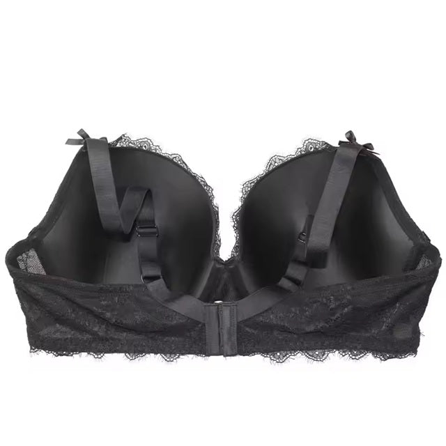 Curvear New Style Fashion Big Bras Plus Push Up Women Brassiere Floral Lace Sexy Padded Bra Women Underwear.