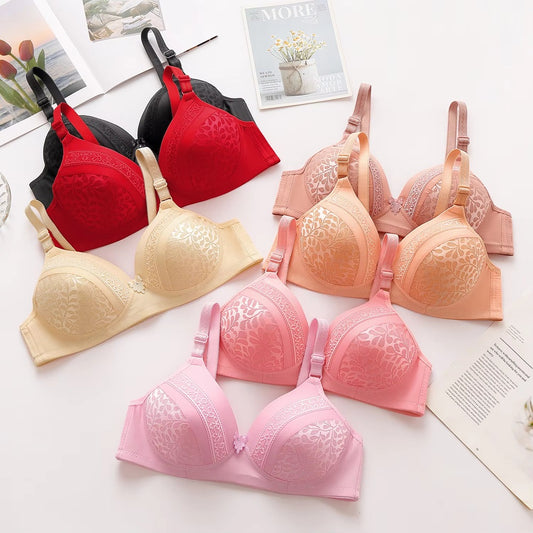 Curvear Plus Size Sexy Push Up Bra Women Wire Free Underwear Brassiere Sexy Lingerie Underwear Bralette Seamless Bras.