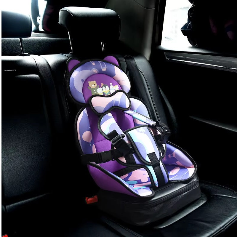 Portable Children’s Safety Seat Cushion for Kids 1-12Y, Thickened Breathable Booster Pad, Soft Mat for Toddler Protection