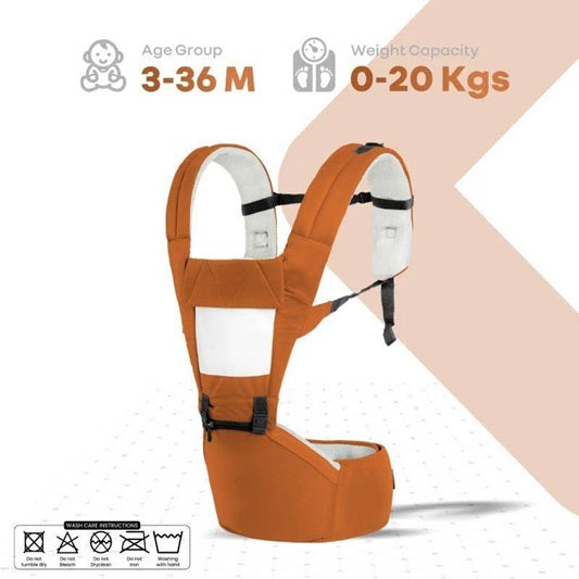 Curvear 6-in-1 Baby Carrier with Versatile Carrying Positions, Made from Soft and Breathable 100% Cotton Fabric for Comfort