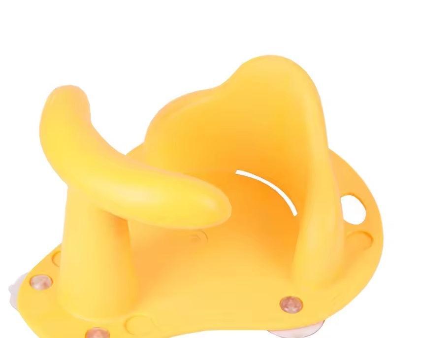 CURVEAR Tub Seat Baby Bathtub Pad Mat Chair Safety Security Anti Slip Baby Care Children Bathing Seat Washing Toys Bathroom Accessories