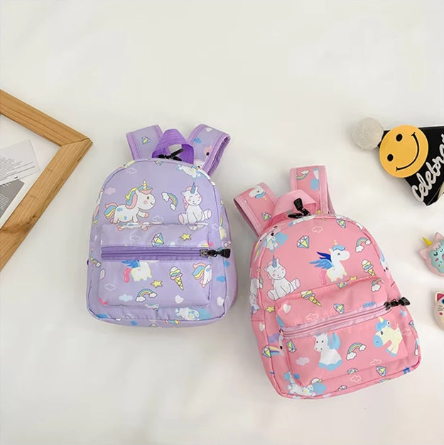 Curvear Personalized Name Cartoon Kids Backpack Little Dinosaur Kindergarten Bag with Embroidered Name Small Light Kids Schoolbags.