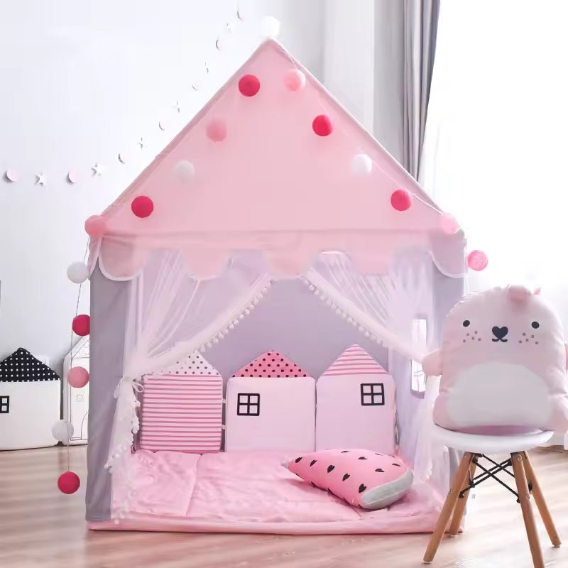 Curvear Indoor Play Game Tent House for Kids - Fun and Cozy Playhouse for Children’s Room"