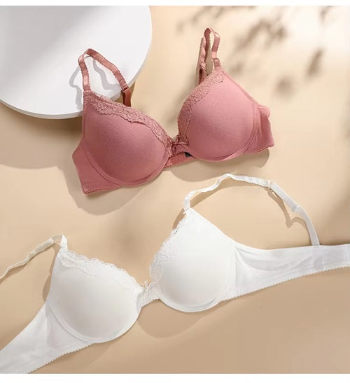 Curvear High Quality Underwire Daily Bras Women Lace Embroidery Custom Push up Bra.