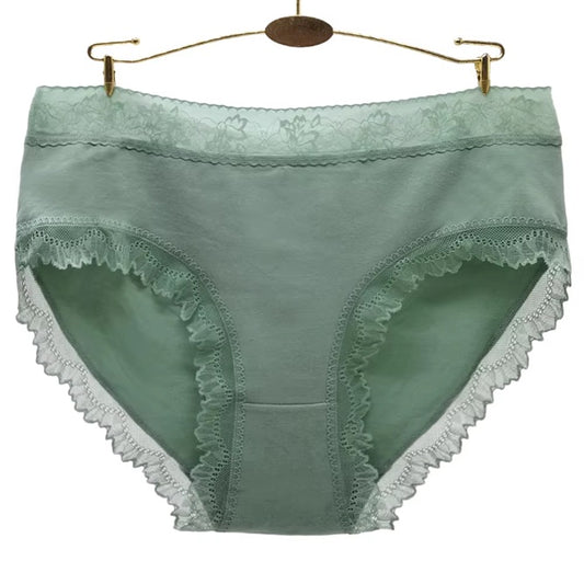 Curvear Plus Size Women's Cotton Underwear, Soft, Breathable Elastic Panties for Daily Wear, Large Size Comfortable and Stretchy Ladies Briefs. pack of 3