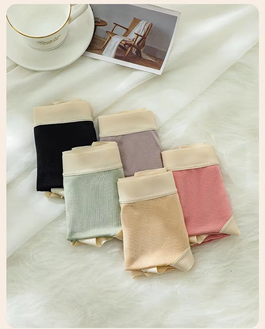 Curvear High Waist Cotton Women's Panties Body Shaper Underwear Breathable Panty Sexy Ladies Briefs Seamless Lingerie Female Underpants. 2 set