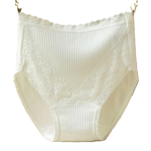 Curvear Plus Size Women's Underwear 3PCS Knickers Pants High Waisted Tummy Control Panty Briefs Panties Soft Stretch Sleep Everyday Underpants.