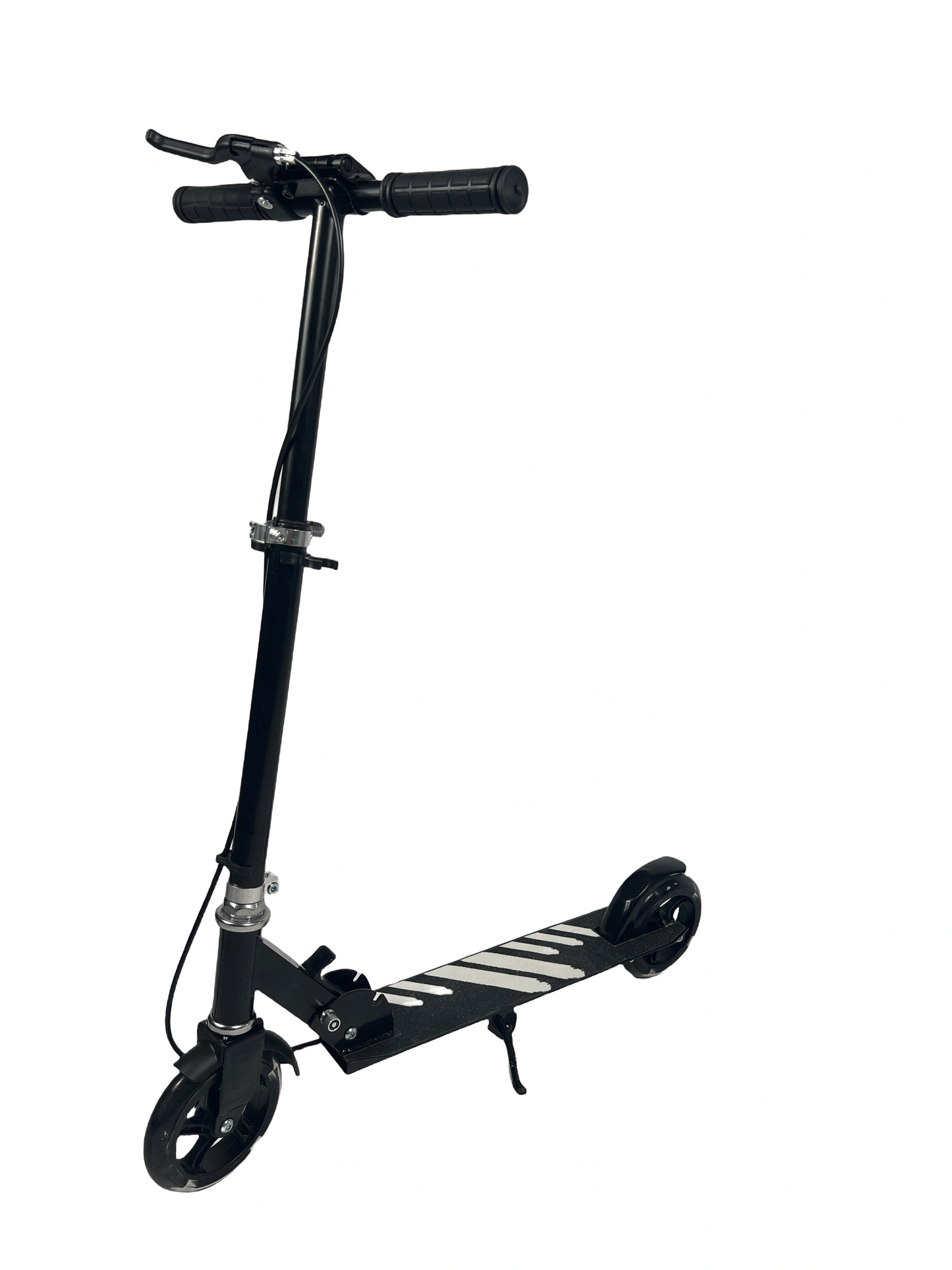 Curvear Adjustable Height Kick Scooter with 145mm Wheels, Foldable Front Tube and Handlebar for Kids.