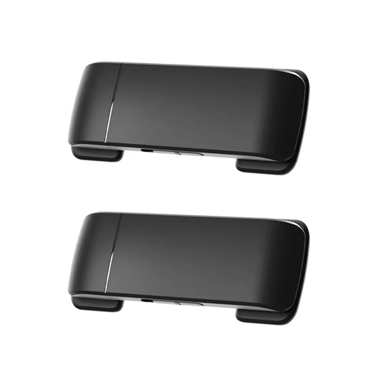 Curvear 2 Pcs Baby Safety French Fridge Door Lock, Childproof Double Door Refrigerator Lock, Cabinet Cupboard Lock for Toddlers.