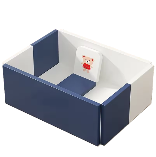 Curvear Home Baby Play Mat Soft Crawling Mat with Game Guardrail - Comfortable and Safe for Babies and Toddlers.