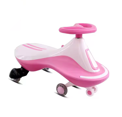 Curvear Premium Kids Swing Car with Light & Music for 3to5 Years Kids, Magic Twister Ride, Toy Car with Scratch Free PP Wheels, Push Ride on Baby Car, 100Kg Weight Capacity, Boy, Girl.