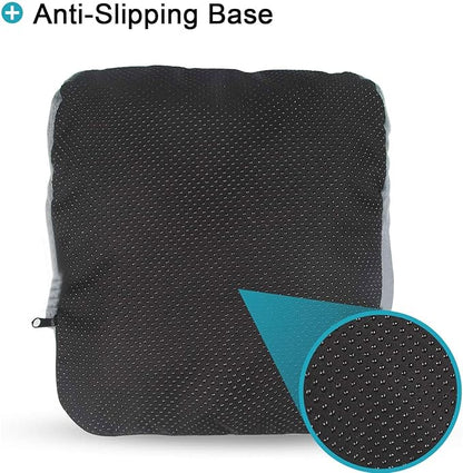 Electric Heated Foot Warmer with Plush Cover & Auto Shut-Off