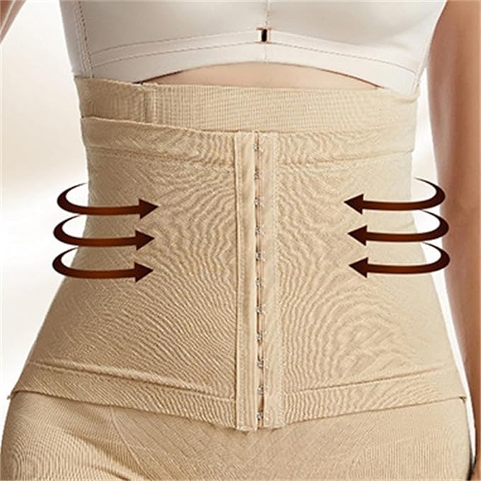 CURVEAR High Waist Tummy Control Shapewear for Women - Seamless Slimming Body Shaper Shorts | Waist Trainer Panty for Postpartum, Workout, Daily Wear - Comfortable & Breathable Fabric