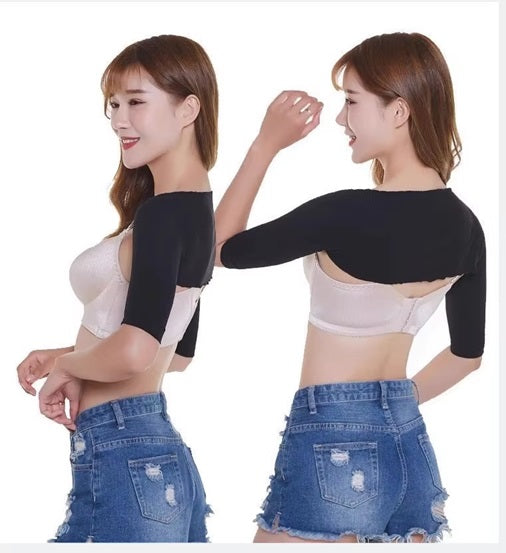 Curvear®️Posture Correction Women Plus Size Anti-humpback short-sleeved Body seamless Arm Shaper