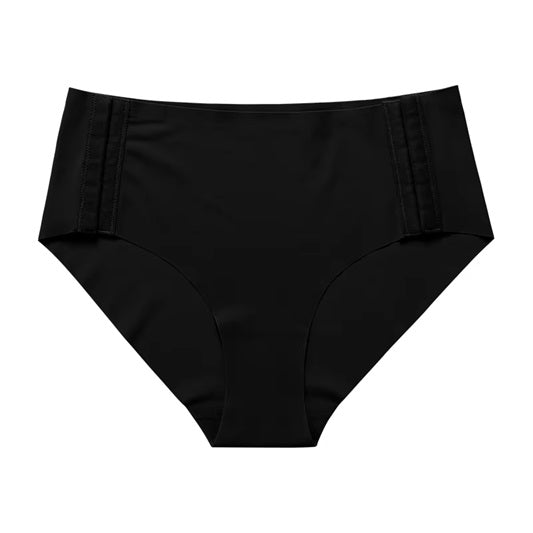 Curvear Mid Waist Briefs No Show Underwear Custom Logo Seamless No Show Ice Silk Panties Breathable Women Underwear.