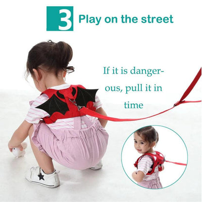 Baby Safety Harness Anti Lost Walk Belt Child Leashes Kid Walking Handle Children Outdoor Play Wristband Baby Walker Safety Care