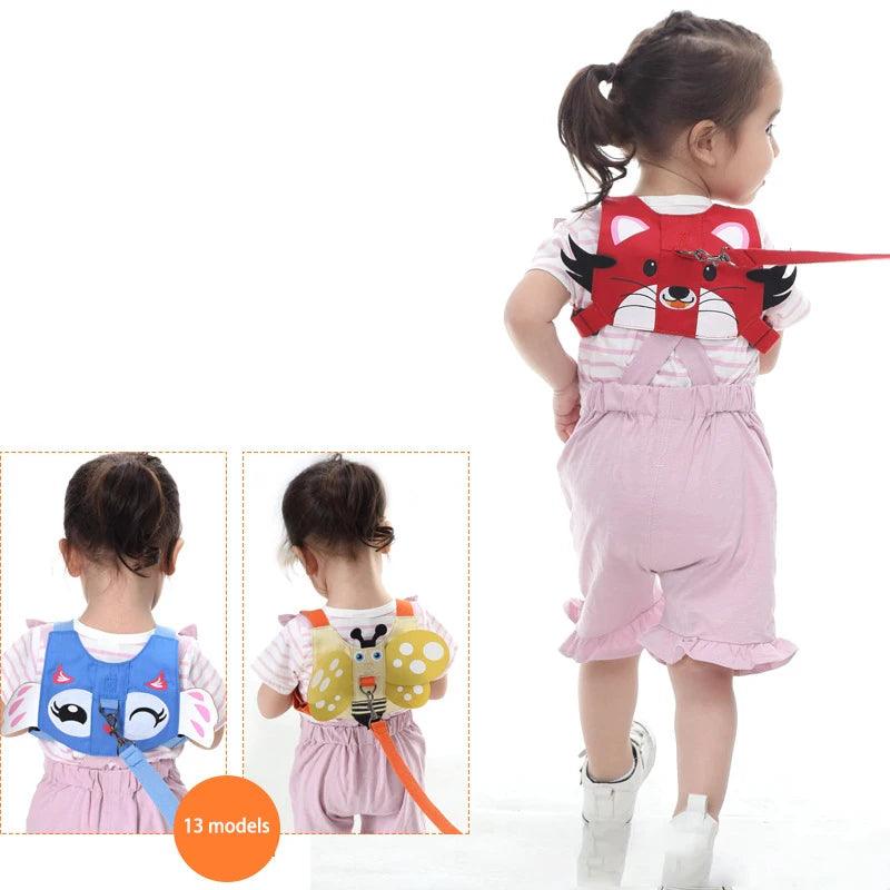 Baby Safety Harness Anti Lost Walk Belt Child Leashes Kid Walking Handle Children Outdoor Play Wristband Baby Walker Safety Care