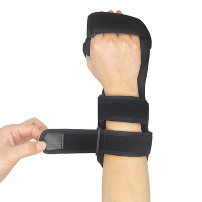 Curvear Wrist Support Brace, Soft Night Resting Hand Splint for Flexion Contractures, Restorative Medical Stroke Hand Orthotics, for Correction, Comfort & Pain Relief