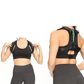 Curvear 1pcs Adjustable Posture Corrector for Collarbone Support Providing Pain Relief For Your Neck Back Body