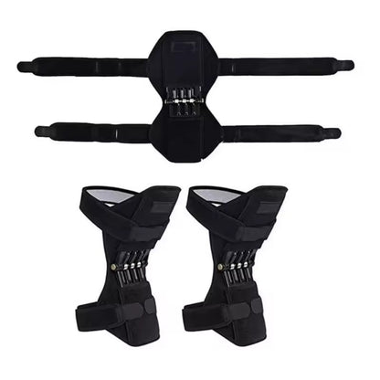 Curvear Knee Support Recovery Brace Non-Slip Pain Relief Knee Lift Leg Heavy Weight Lift, Cross Fit 1 Pcs