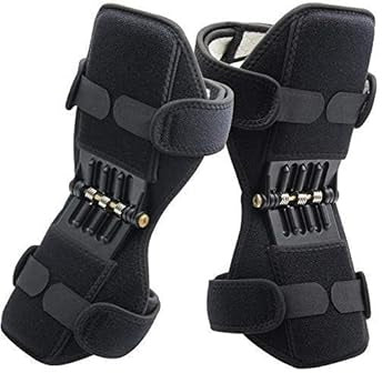 Curvear Knee Support Recovery Brace Non-Slip Pain Relief Knee Lift Leg Heavy Weight Lift, Cross Fit 1 Pcs