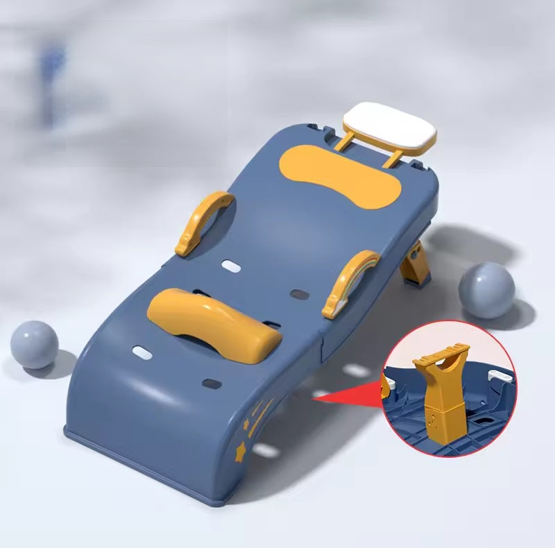 Curvear ®️Children’s Foldable Telescopic Shampoo Recliner Bed, Baby Home Seat for Kids, Comfortable Shampooing and Bath Time Support.