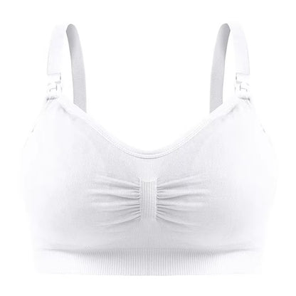 Curvear High Quality Plus Size Nursing Bra Breathable Women Breastfeeding Underwear Seamless Maternity Bra Push up.