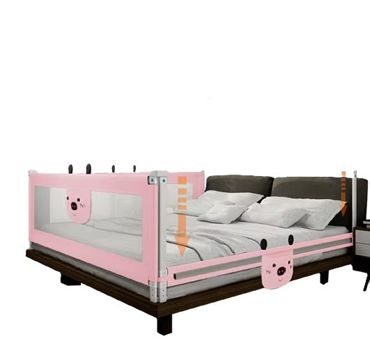 Curvear Baby Safety Bed Rail, Adjustable Child Bedside Barrier for Toddler Protection and Safety