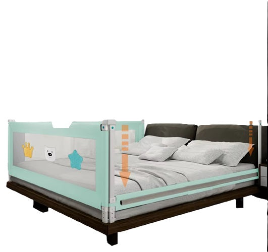 Curvear Baby Safety Bed Rail, Adjustable Child Bedside Barrier for Toddler Protection and Safety