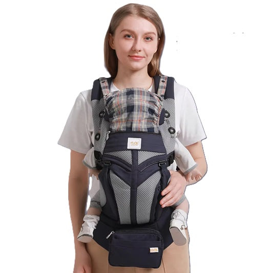 Curvear Children's Baby Carriers, Front and Rear Dual-use Newborn Scarves, and Baby Baby Products for Carrying Babies on Their Backs.