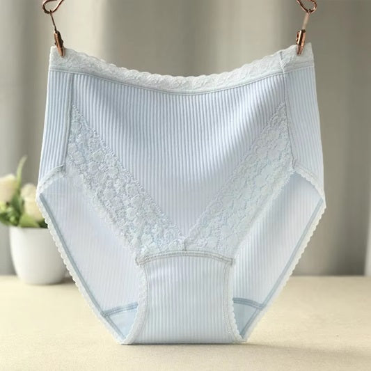 Curvear Plus Size Women's Underwear 3PCS Knickers Pants High Waisted Tummy Control Panty Briefs Panties Soft Stretch Sleep Everyday Underpants.