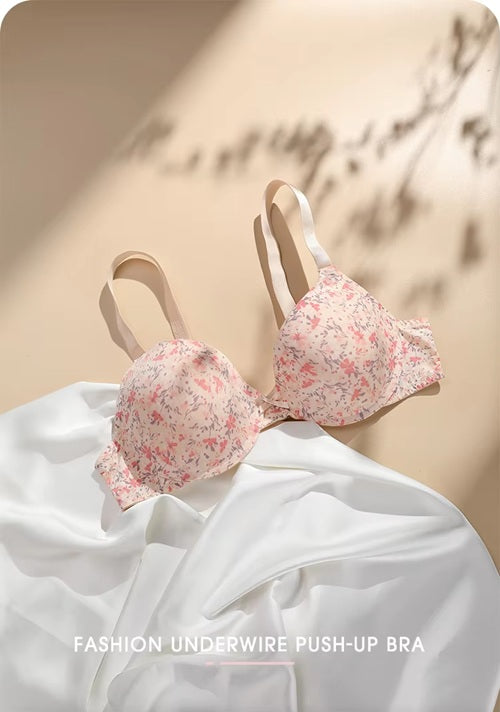 Curvear Bras for Women Seamless Sexy Bra Gather Wire Free Adjustable Women Lingerie Push Up Bras Thick Padded Bra.